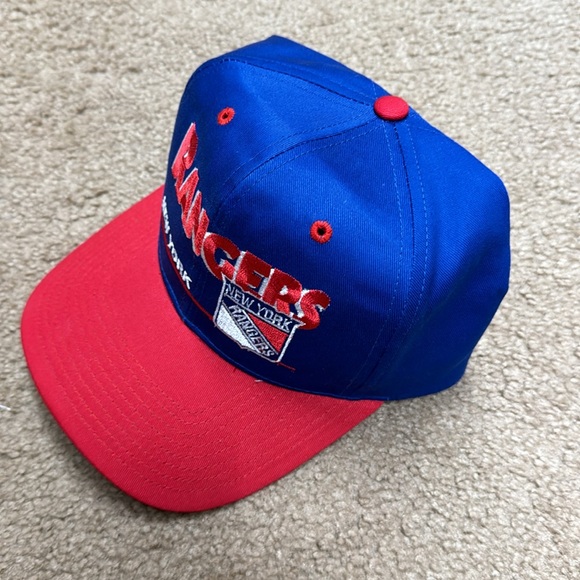 NHL Men’s New York Ranger vintage 90s SnapBack. NWOT! OSFA - Picture 6 of 7